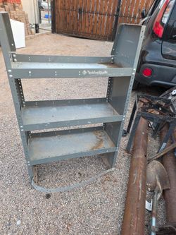 Van work shelf