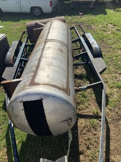 500 gallon bbq Pitt (project )