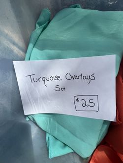 Turquoise Overlays
