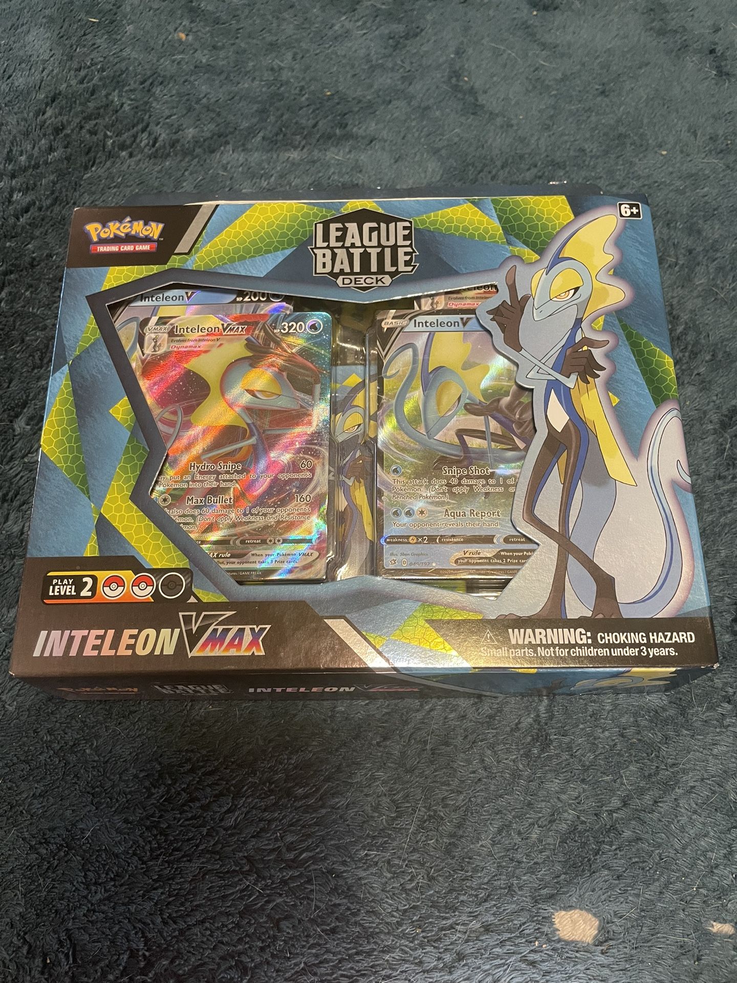 Inteleon VMAX League Battle Them Deck. Factory Sealed. Never Been Opened