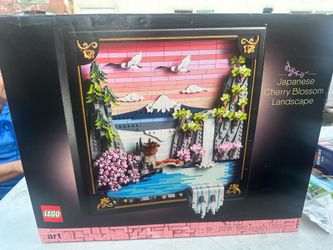Art #31218 Japanese Cherry Blossom Landscape