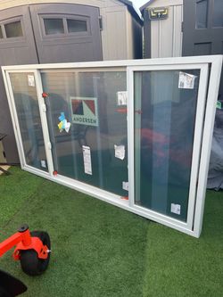 New window replacement size w 95.1/2 h53 slide with screen $650