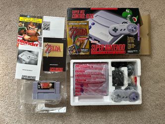 SNES Zelda Edition CIB