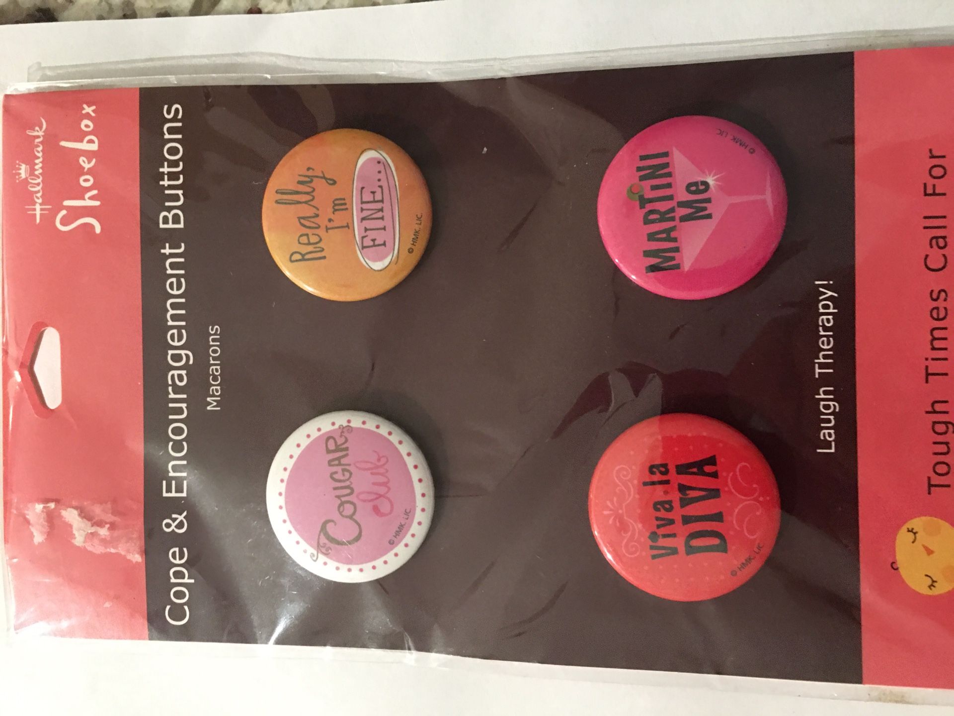 Cope and Encouragement pins