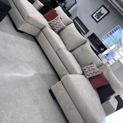 Double Chaise Sectional 🔥 Take It Home With Only $50 Down 