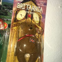 Britannia The Bear Beanie Baby