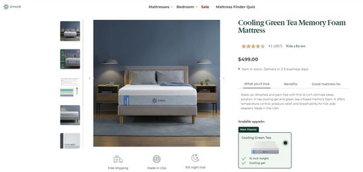 Memory foam matress + bed frame (separate buy available)