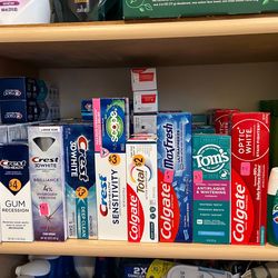 Toothpaste and floss