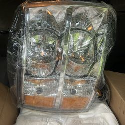 Set Of Headlights 