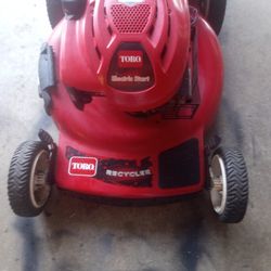 Electric Start Lawn Mower