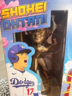 Shohei Ohtani gold bobblehead