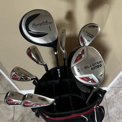 Complete Golf Club Set With Golf Bag