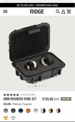 6MM ROUNDED RING SET
