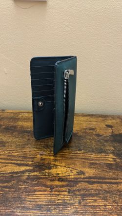 Unbranded Faux Leather Ladies Wallet - Blue Green