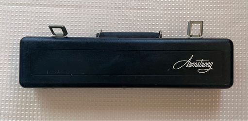 Armstrong Flute 104 Elkhart Ind.Original Case Musical Instrument