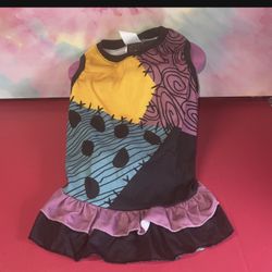 Disney Nightmare Before Christmas Sally  Pet Dress  Size L NEW