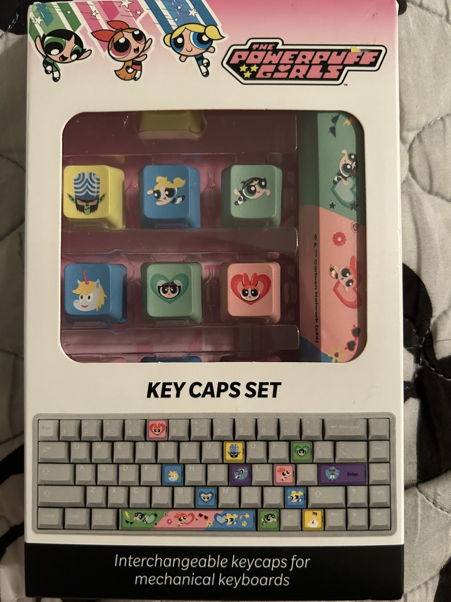 Power puff girls Keyboard Set