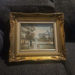 Beautiful Painting On Canvas Framed 