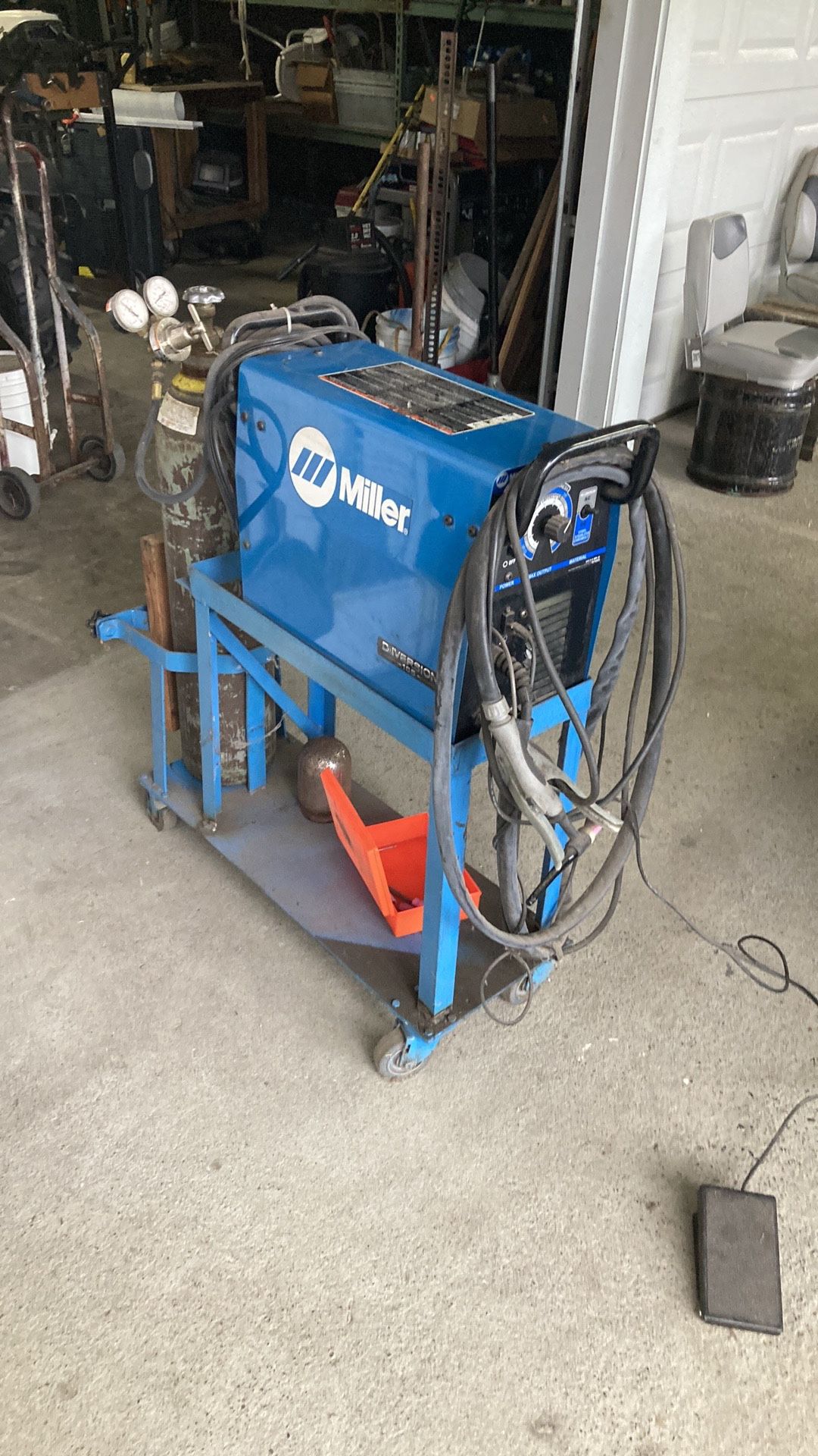 Miller Diversion 165 TIG welder