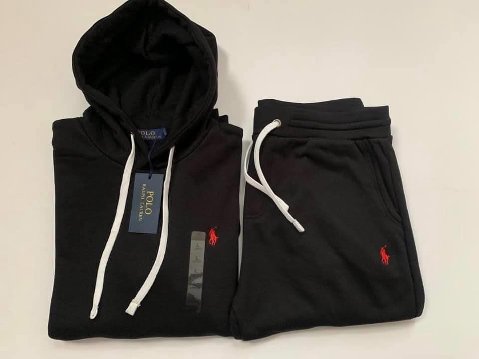 Polo Ralph Lauren Double-Knit Hoodie and Double-Knit Jogger Pants Set