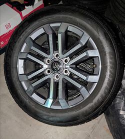 Stock tires to fit 2025 Toyota 4Runner or Tacoma