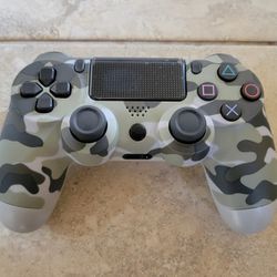PS4 Controller - PlayStation 4 - Grey Camouflage 