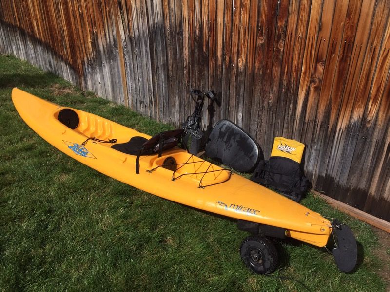 Hobie Mirage Classic kayak with foot pedals