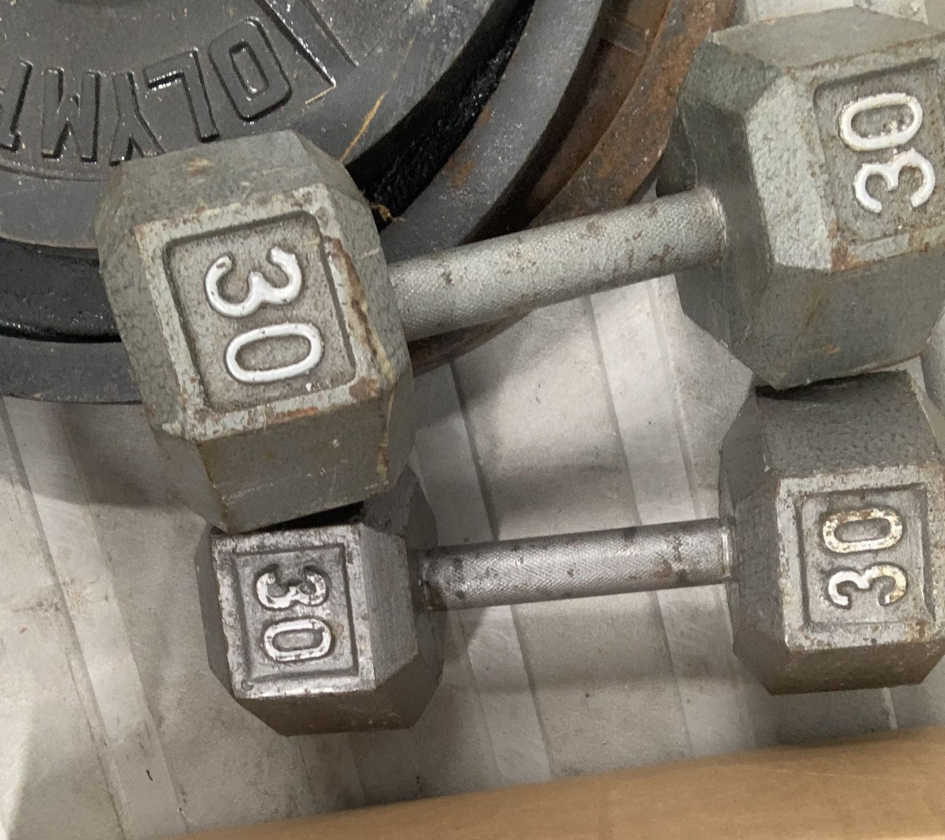 30 Pound Dumbbell