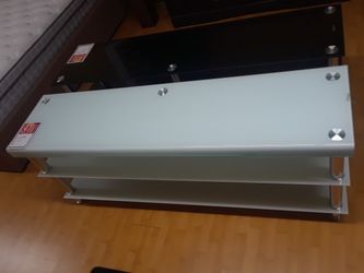 Tv stand new in boxes black or white