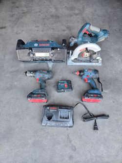 Bosch set.  All Together. Todo Junto