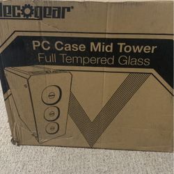 PC Case Mid Tower Full Tempered Glass Dec Gear 
