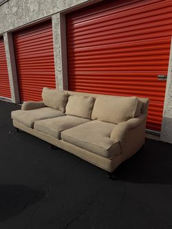 Luxury Beige 3-Seater Sofa