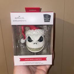 Jack Skellington Nightmare Before Christmas Hallmark Ornament 2022 Brand New