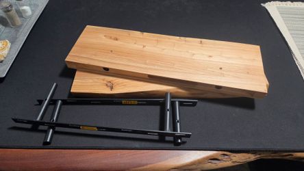 Live edge Wood Floating Shelves