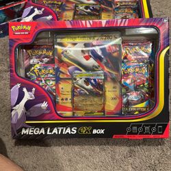 Pokemon Mega Latias Ex Box