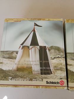 Schleich toy tents, knights, medieval, wargaming
