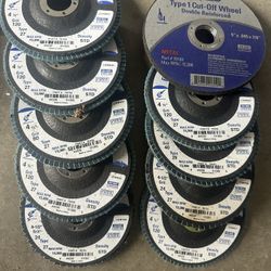 Welding Material. Flap Disks, Grinding Wheel Disks,