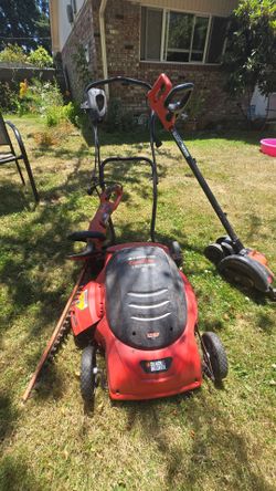 Black & Decker Electric yard care tool kit