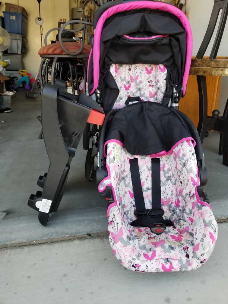 Baby stroller and car seat