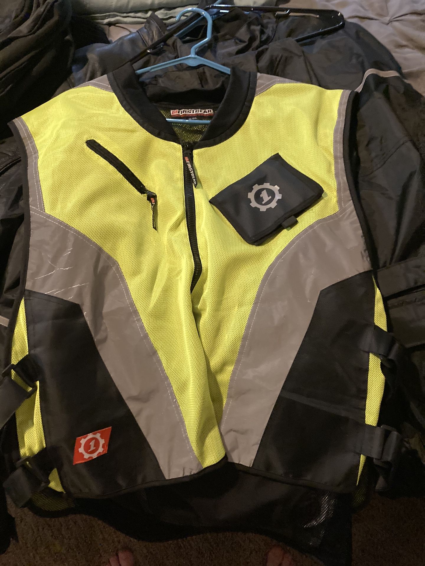 Motorcycle Safety / Reflective Riding Vest - Military Spec