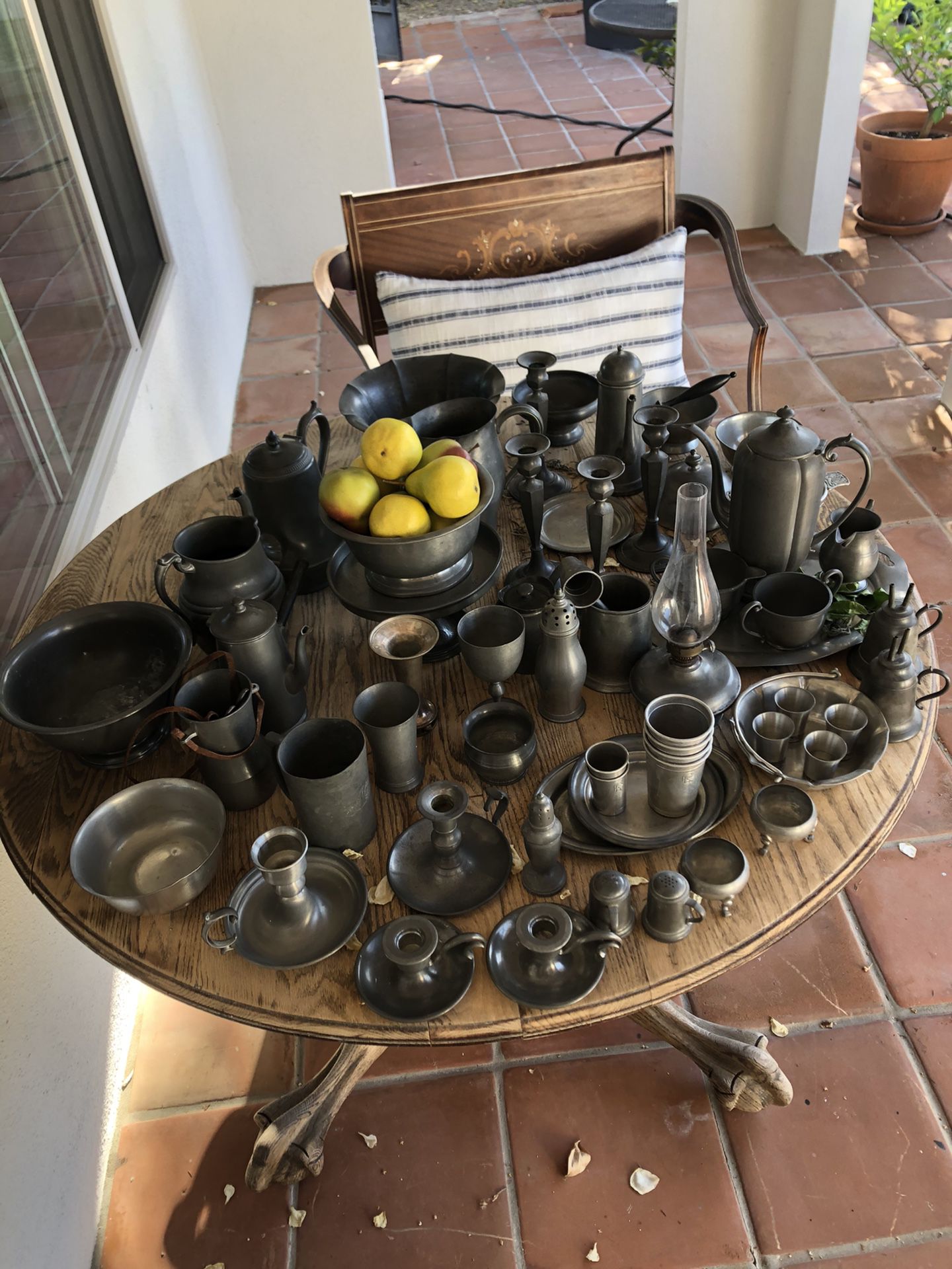 Beautiful Collection Of Pewter Set