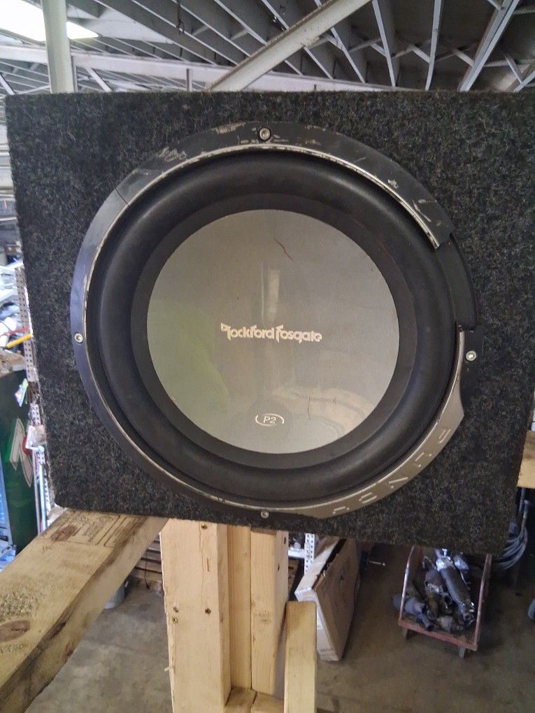Rockford Fosqate PS sub Woofer