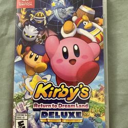 Kirby Return to Dreamland Nintendo Switch 