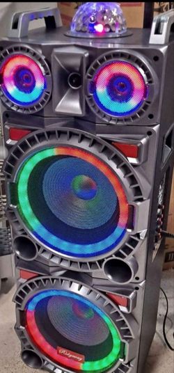 BLUETOOTH PARTY SPEAKER KARAOKE 🎈🎈🎊🎶🎁🎤🎈🔋