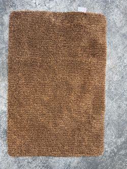 Brown Shaggy entry Rug