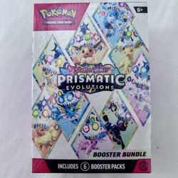 Prismatic Evolutions Booster Bundle New 