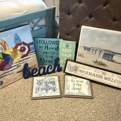 Beach Theme Wall Art 