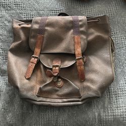 Bass Leather Backpack