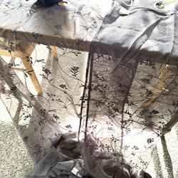 Gray 2 Panel Curtain