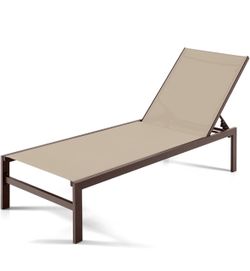 Costway 6 Position Patio Recliner ( New )